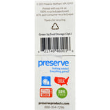 Preserve Square Food Storage Set - Green - Case Of 8 - 2 Packs