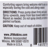 J.r. Watkins Menthol Camphor Relief Mist - 4 Oz