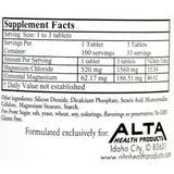 Alta Health Products Magnesium Chloride - 100 Tablets