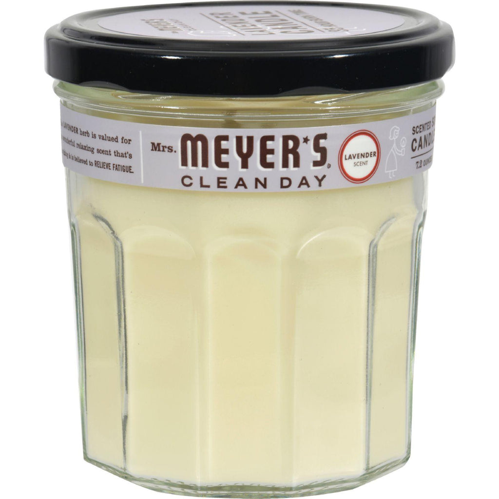 Mrs. Meyer's Soy Candle - Lavender - Case Of 6 - 7.2 Oz Candles