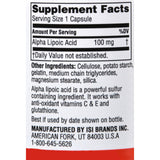 Twinlab Alpha Lipoic Acid - 100 Mg - 60 Capsules