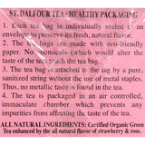 St Dalfour Organic Green Tea - Strawberry Rose - 25 Tea Bags