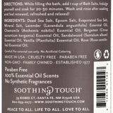 Soothing Touch Bath Salts - Rest And Relax - 32 Oz