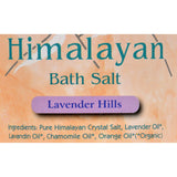 Himalayan Bath Salt Lavender Hills - 24 Oz