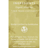 Choice Organic Teas White Tea - 16 Tea Bags - Case Of 6