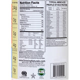 Growing Naturals Rice Protein Powder - Vanilla Blast - 32.8 Oz