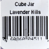 Aloha Bay Candle - Cube Jar - Pure Essential Oils - Lavender Hills - 6 Oz