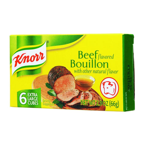 Knorr Bouillon Cubes - Beef - Extra Large - 2.3 Oz - Case Of 24