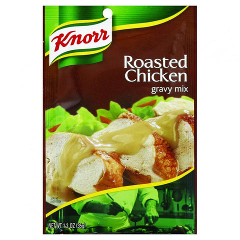 Knorr Gravy Mix - Roasted Chicken - 1.2 Oz - Case Of 12