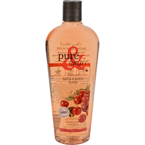 Pure And Basic Body Wash - Cherry Almond - 12 Oz