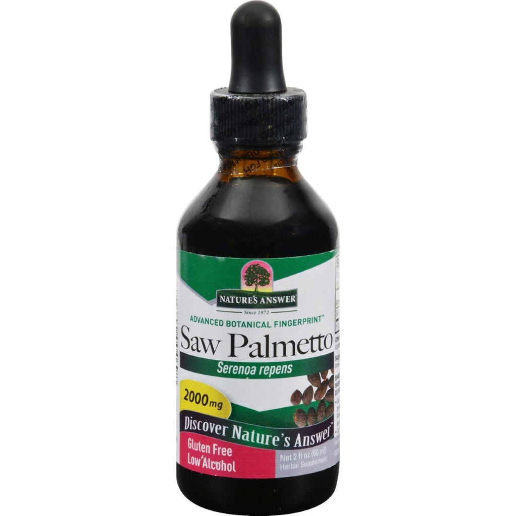 Nature's Answer Saw Palmetto Berry - 2 Fl Oz