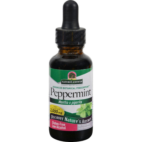 Nature's Answer Peppermint Leaf - 1 Fl Oz