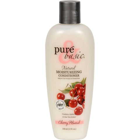 Pure And Basic Moisturizing Natural Conditioner Cherry Almond - 12 Fl Oz