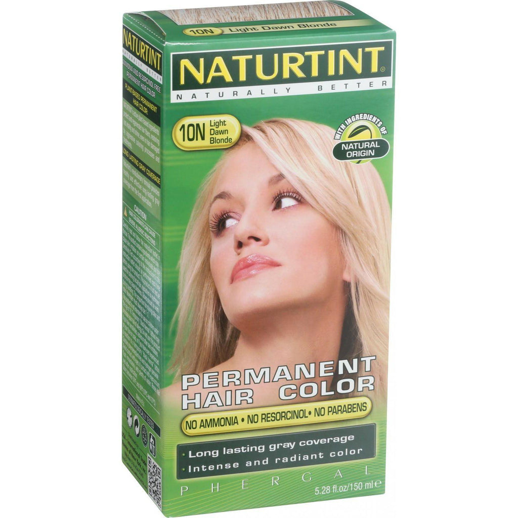 Naturtint Hair Color - Permanent - 10n - Light Dawn Blonde - 5.28 Oz