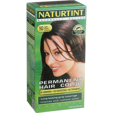 Naturtint Hair Color - Permanent - 5g - Light Golden Chestnut - 5.28 Oz