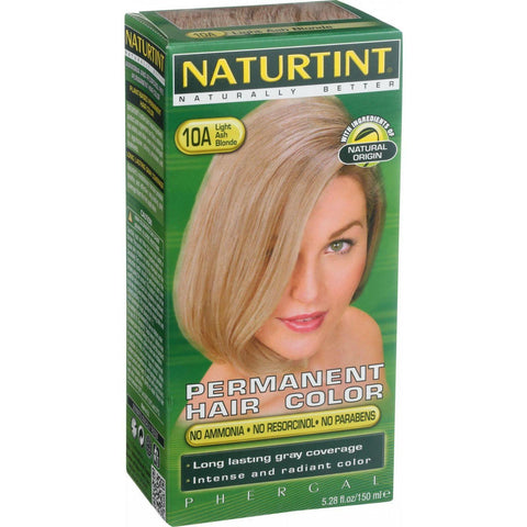 Naturtint Hair Color - Permanent - 10a - Light Ash Blonde - 5.28 Oz