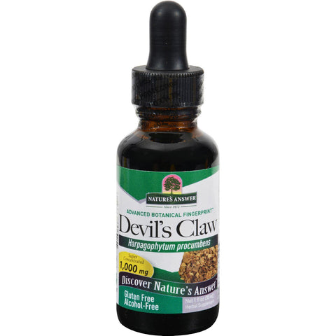 Nature's Answer Alcohol Free Devil's Claw Root - 1 Oz