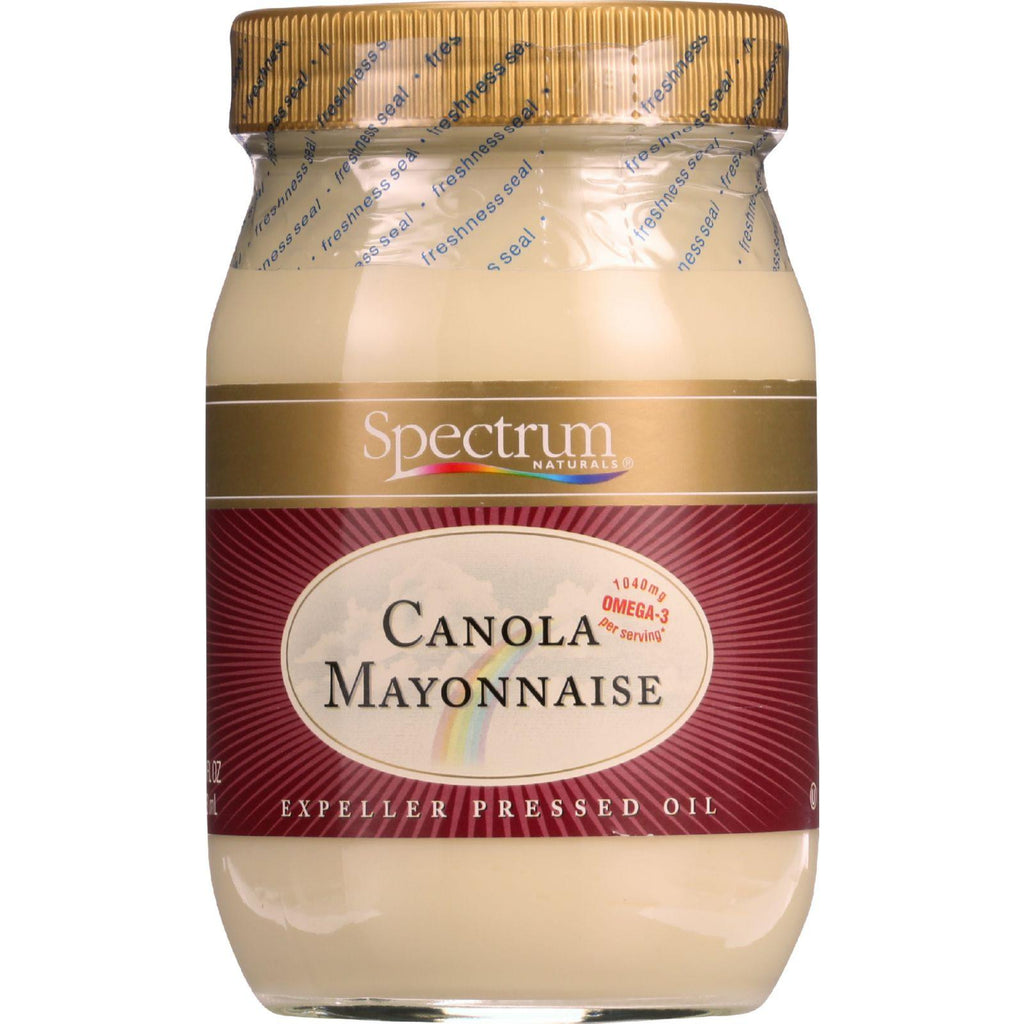 Spectrum Naturals Mayonnaise - Canola - 16 Oz - Case Of 12