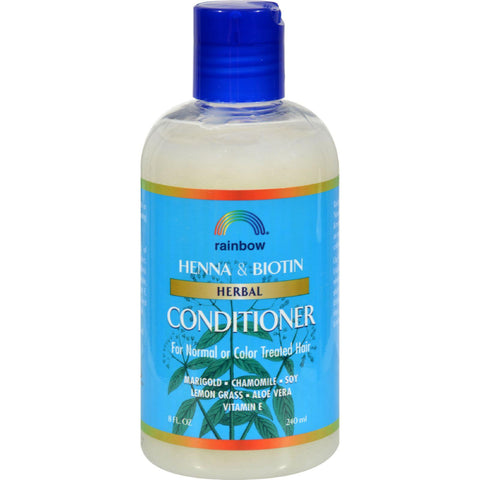 Rainbow Research Herbal Conditioner Henna And Biotin - 8 Fl Oz