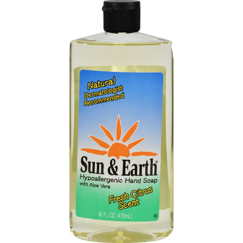 Sun And Earth Hypoallergenic Hand Soap - 16 Fl Oz