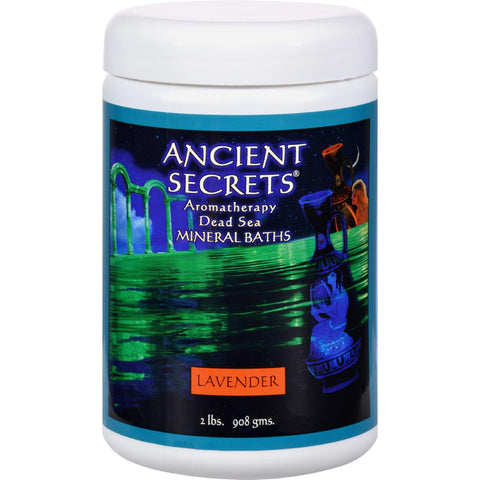 Ancient Secrets Aromatherapy Dead Sea Mineral Baths Lavender - 2 Lbs