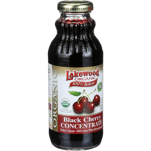 Lakewood Organic 100 Percent Fruit Juice Concentrate - Black Cherry - 12.5 Oz