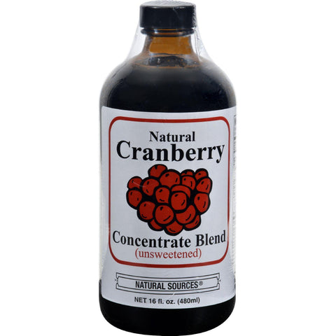 Natural Sources Cranberry Concentrate Drink - 16 Fl Oz