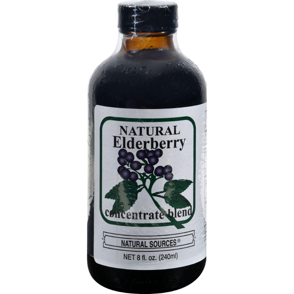 Natural Sources Elderberry Concentrate - 8 Fl Oz