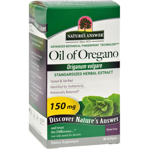 Nature's Answer Oil Of Oregano - 90 Softgels