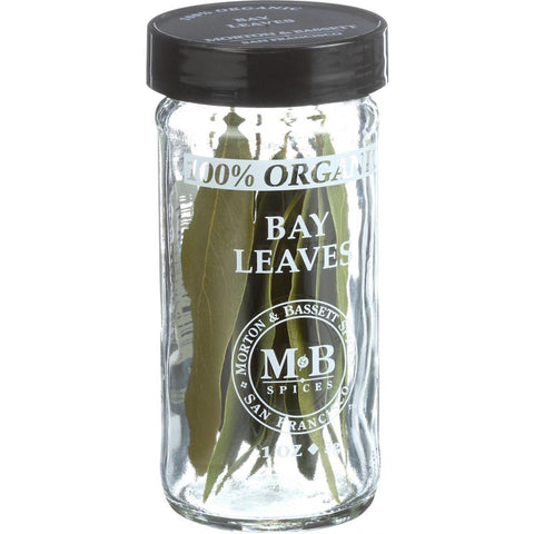 Morton And Bassett 100% Organic Seasoning - Bay Leaves - .1 Oz - Case Of 3