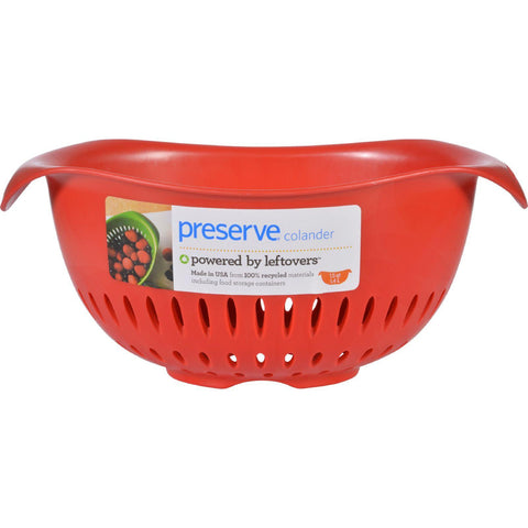 Preserve Small Colander - Red - Case Of 4 - 1.5 Qt