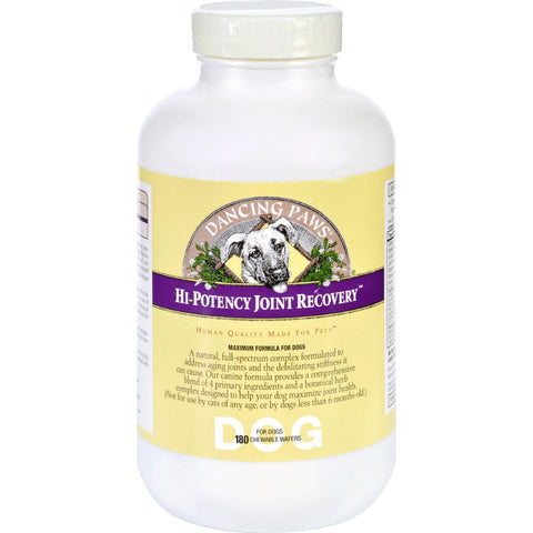 Dancing Paws High-potency Joint Recovery - Canine - 180 Wafers