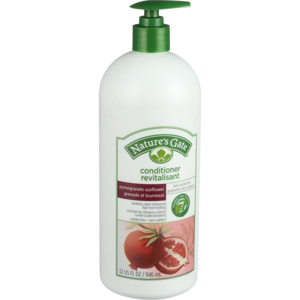 Nature's Gate Conditioner - Pomegranate And Sunflower Hair Defense - 32 Oz