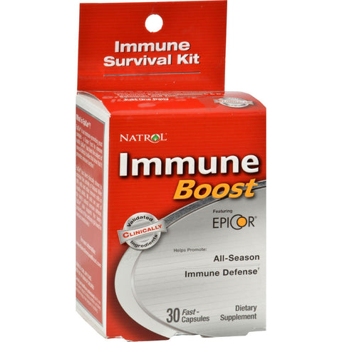 Natrol Immune Boost Featuring Epicor - 30 Capsules