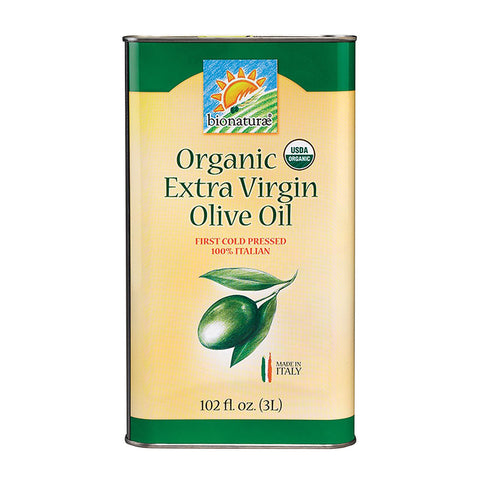 Bionaturae Olive Oil - Organic Extra Virgin - Case Of 2 - 3 Liter