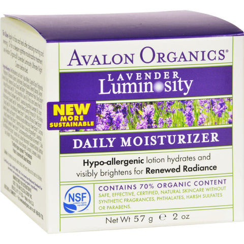 Avalon Organics Daily Moisturizer Lavender - 2 Fl Oz