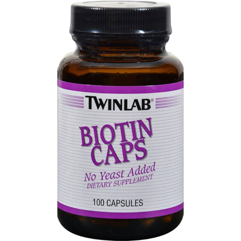 Twinlab Biotin Caps - 600 Mcg - 100 Capsules