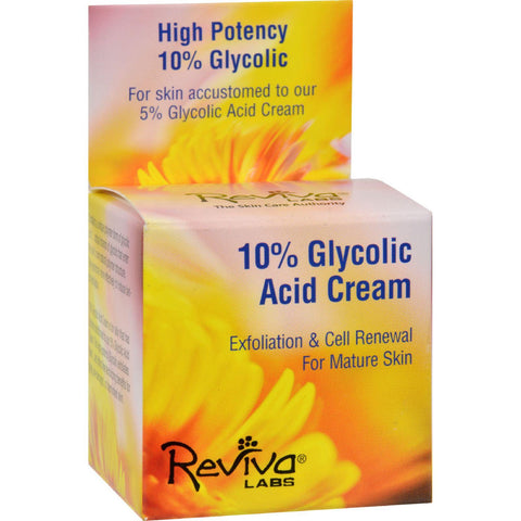 Reviva Labs 10% Glycolic Acid Renaissance Cream - 1.5 Oz
