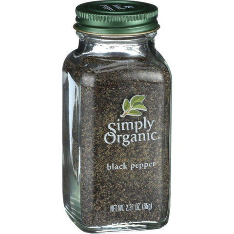 Simply Organic Black Pepper - Organic - Medium Grind - 2.31 Oz