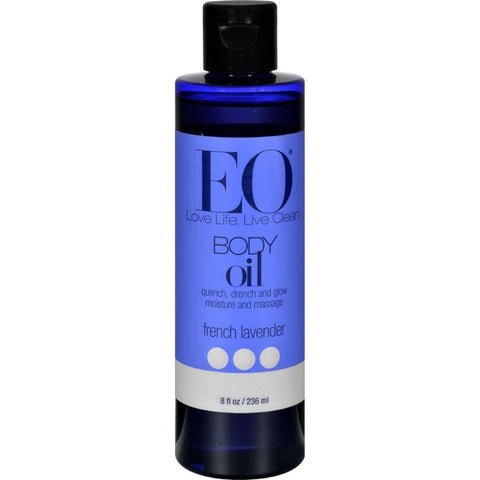 Eo Products Body Oil - French Lavender Everyday - 8 Fl Oz