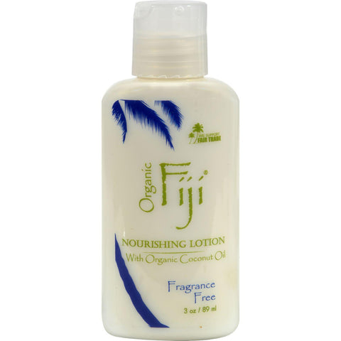 Organic Fiji Nourishing Lotion Fragrance Free - 3 Fl Oz