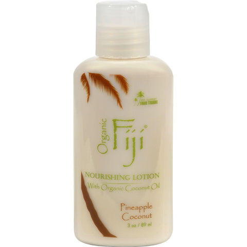 Organic Fiji Coconut Lotion - Pineapple - 3 Oz