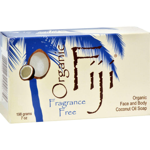 Organic Fiji Organic Virgin Coconut Oil Face And Body Soap - 7 Oz