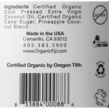 Organic Fiji Sugar Polish Pineapple Coconut - 20 Oz