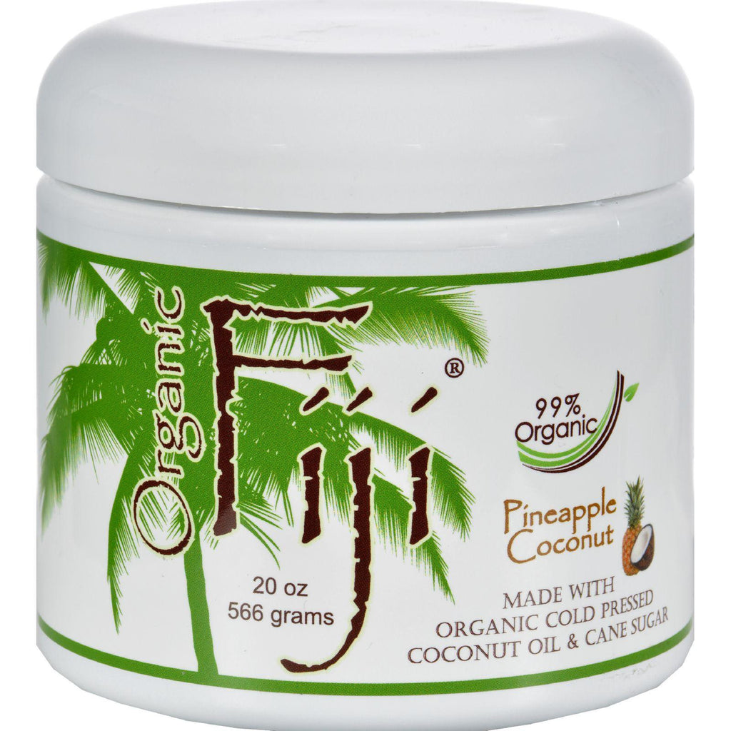 Organic Fiji Sugar Polish Pineapple Coconut - 20 Oz