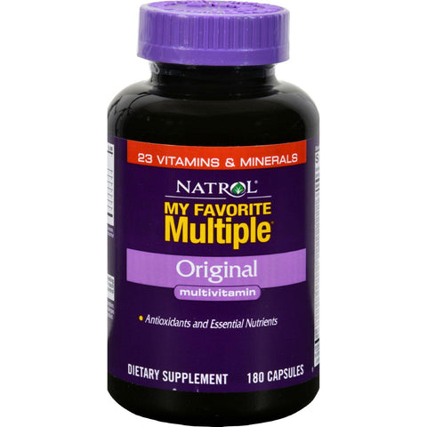 Natrol My Favorite Multiple Original - 180 Capsules