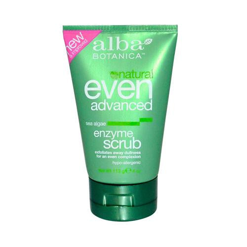 Alba Botanica Natural Even Advanced Sea Algae Enzyme Scrub - 4 Fl Oz