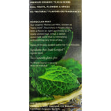 Numi Organic Tea Moroccan Mint - 18 Tea Bags - Case Of 6