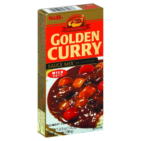 Sandb Sauce Mix - Golden Curry - Mild - 3.5 Oz - Case Of 12