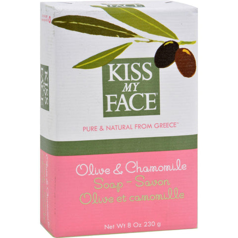 Kiss My Face Bar Soap Olive And Chamomile - 8 Oz